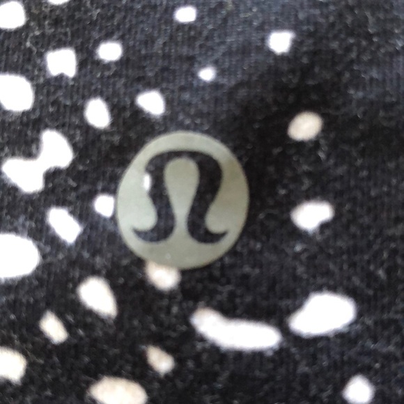 LULULEMON ATHLETICA Static Mist White Black Wunder Under Crop III Leggings - Picture 5 of 16